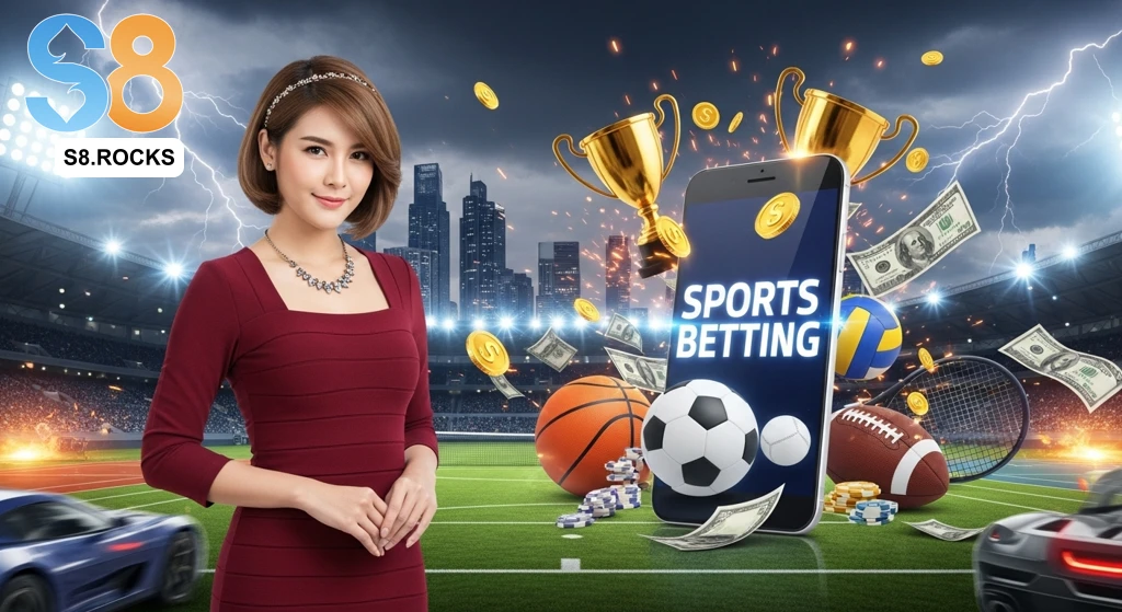 Các kèo cược thể thao S8 phổ biến, đáng chú ý