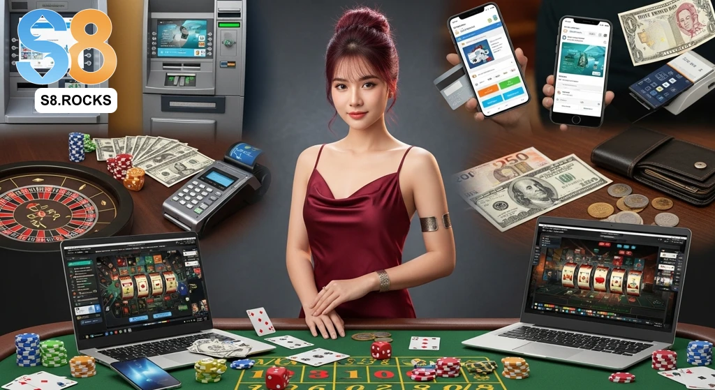 Các phương thức nạp tiền S8 đa dạng cho người chơi lựa chọn