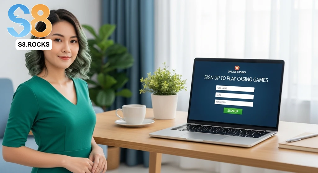 Chọn nút Đăng ký trên giao diện